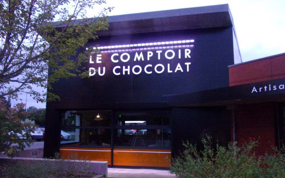 Le Comptoir du Chocolat de nuit - Fouesnant - Après